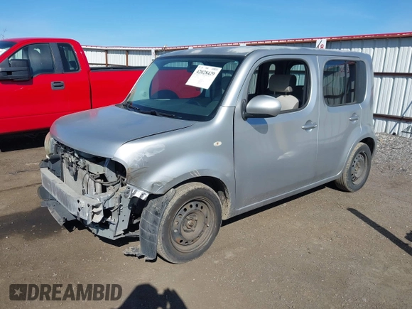 2011 Nissan Cube 1.8 SL with VIN JN8AZ2KR2BT205729, listed as a IAAI auction lot 42028429 with 98,694 mi miles. Bid and sale history available at carsss.com. Image 2.