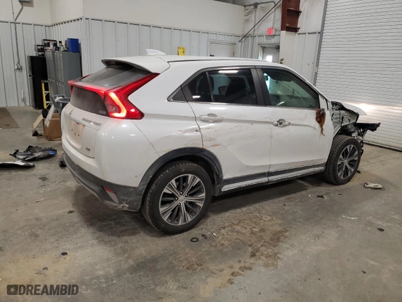 2019 Mitsubishi Eclipse Cross SE with VIN JA4AT5AA0KZ023383, listed as a Copart auction lot 87749705 with 110,788 mi miles and Salvage Title. Bid and sale history available at carsss.com. Image 3.