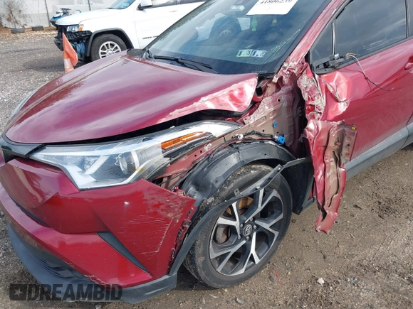 2018 Toyota C-HR XLE z VIN NMTKHMBX7JR005504, wystawiony jako IAAI lot #41806239 z przebiegiem 114 475 mil mil oraz . Historia ofert i sprzedaży dostępna na DreamBid. Obrazek 6.