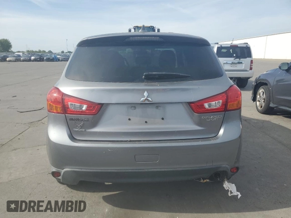 2017 Mitsubishi Outlander Sport ES 2.0 with VIN JA4AP3AU7HZ002803, listed as a Copart auction lot 55296595 with 109,076 mi miles and Clean Title. Bid and sale history available at carsss.com. Image 6.