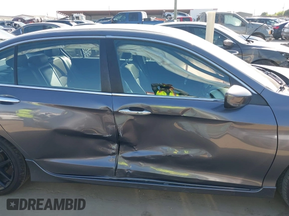 2017 Honda Accord Sport with VIN 1HGCR2F52HA042761, listed as a IAAI auction lot 42022822 with 130,638 mi miles and . Bid and sale history available at carsss.com. Image 6.