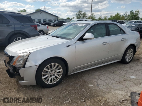 2010 Cadillac CTS Luxury with VIN 1G6DG5EG5A0148620, listed as a Copart auction lot 55700035 with 130,253 mi miles and Salvage title. Bid and sale history available at DreamBid. Image 1.