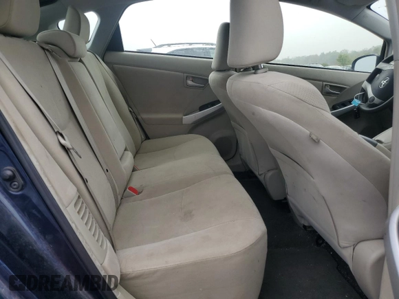 2013 Toyota Prius One with VIN JTDKN3DU5D1731869, listed as a Copart auction lot 74419684 with 186,377 mi miles and Salvage Title. Bid and sale history available at carsss.com. Image 10.