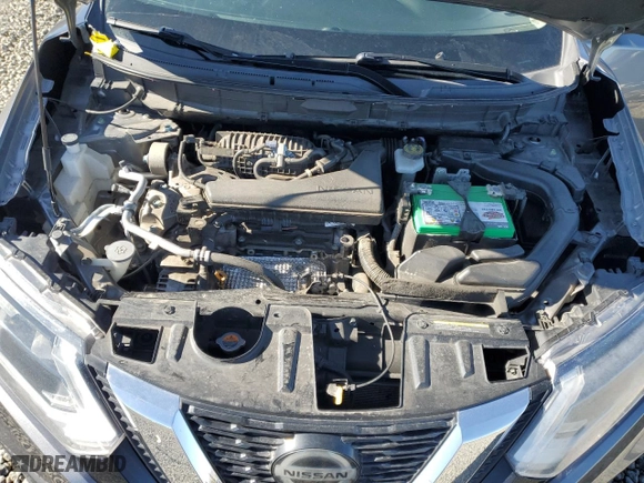 2019 Nissan Rogue SV with VIN KNMAT2MV2KP519414, listed as a Copart auction lot 43564395 with 79,056 mi miles and Salvage Title. Bid and sale history available at carsss.com. Image 11.