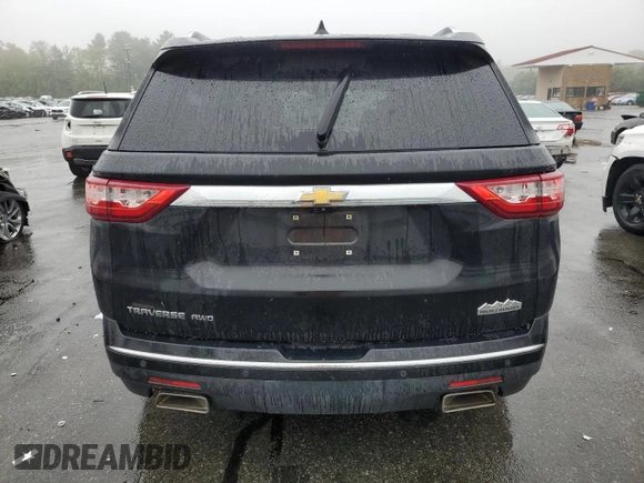 2018 Chevrolet Traverse High Country with VIN 1GNEVKKW7JJ270172, listed as a Copart auction lot 55871125 with 126,179 mi miles and Clean Title. Bid and sale history available at carsss.com. Image 6.
