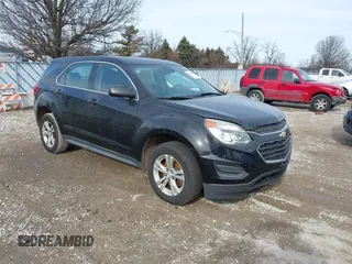 2017 Chevrolet Equinox LS z VIN 2GNALBEKXH1585811, wystawiony jako IAAI lot #41449203 z przebiegiem 118 153 mil mil oraz . Historia ofert i sprzedaży dostępna na DreamBid. Obrazek 1.