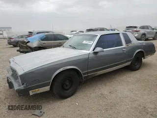 1986 Chevrolet Monte Carlo Sport с VIN 1G1GZ37Z7GR102095, выставлен на аукционе Copart как лот 77247544 с пробегом 87 728 миль миль и Чистый • Clean title. История ставок и продаж доступна на DreamBid. Изображение 1.