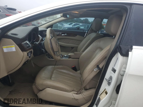 2012 Mercedes-Benz CLS 550 with VIN WDDLJ7DB1CA025721, listed as a Copart auction lot 58651035 with 234,442 mi miles and Salvage title. Bid and sale history available at DreamBid. Image 7.