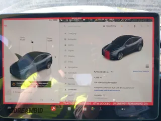 2024 Tesla Model Y with VIN 7SAYGDED3RF092501, listed as a IAAI auction lot 40820923 with 4,688 mi miles and . Bid and sale history available at DreamBid. Image 7.
