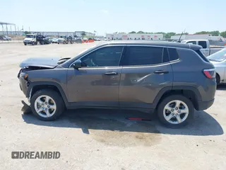 2023 Jeep Compass Sport with VIN 3C4NJDAN3PT515463, listed as a IAAI auction lot 42279905 with 15,339 mi miles and . Bid and sale history available at DreamBid. Image 14.