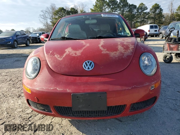 2008 Volkswagen Beetle SE z VIN 3VWRG31Y08M416483, wystawiony jako Copart lot #48380825 z przebiegiem 143 013 mil mil oraz Szkoda całkowita • Salvage title. Historia ofert i sprzedaży dostępna na DreamBid. Obrazek 5.