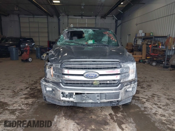 2020 Ford F-150 XL with VIN 1FTEW1E59LKD51156, listed as a IAAI auction lot 41413785 with 150,000 mi miles. Bid and sale history available at carsss.com. Image 11.