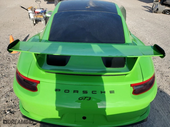 2018 Porsche 911 GT3 with VIN WP0AC2A95JS175760, listed as a Copart auction lot 69265964 with 18,989 mi miles and Salvage Title. Bid and sale history available at carsss.com. Image 10.