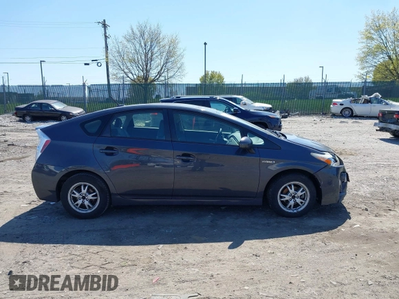2011 Toyota Prius I with VIN JTDKN3DUXB1412190, listed as a IAAI auction lot 42019355 with 249,357 mi miles and . Bid and sale history available at DreamBid. Image 12.