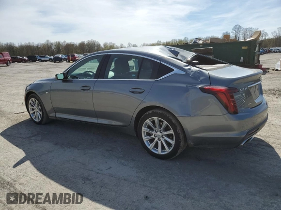 2020 Cadillac CT5 Luxury z VIN 1G6DS5RK2L0145013, wystawiony jako Copart lot #53990505 z przebiegiem 52 457 mil mil oraz Szkoda całkowita • Salvage title. Historia ofert i sprzedaży dostępna na DreamBid. Obrazek 2.