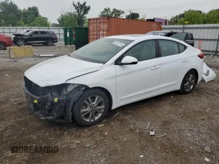2017 Hyundai Elantra SE with VIN 5NPD84LF3HH181028, listed as a Copart auction lot 60541015 with 88,171 mi miles and Salvage title. Bid and sale history available at DreamBid. Image 1.
