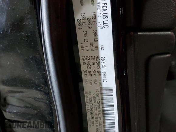 2017 Jeep Grand Cherokee Altitude z VIN 1C4RJFAG9HC840498, wystawiony jako Copart lot #41710105 z przebiegiem 79 795 mil mil oraz Szkody całkowita. Historia ofert i sprzedaży dostępna na DreamBid. Obrazek 13.