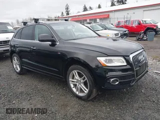 2016 Audi Q5 Premium Plus with VIN WA1D7AFP4GA121281, listed as a IAAI auction lot 41349323 with 44,691 mi miles. Bid and sale history available at carsss.com. Image 1.