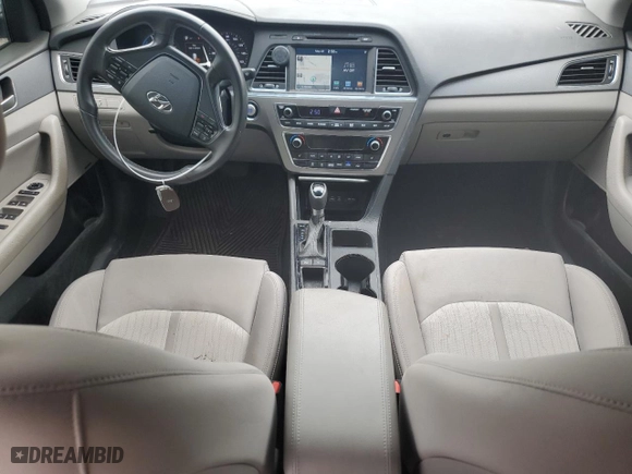 2017 Hyundai Sonata Plug-In Hybrid with VIN KMHE14L26HA059904, listed as a Copart auction lot 55212384 with 49,836 mi miles and Salvage Title. Bid and sale history available at carsss.com. Image 8.