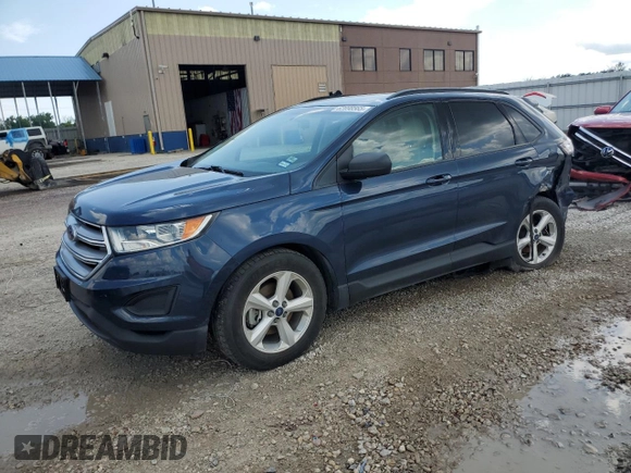 2017 Ford Edge SE with VIN 2FMPK3G94HBB68504, listed as a Copart auction lot 62898565 with 127,637 mi miles and Salvage title. Bid and sale history available at DreamBid. Image 1.