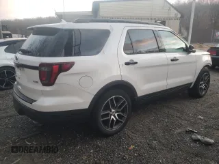 2018 Ford Explorer Sport with VIN 1FM5K8GT7JGC07133, listed as a Copart auction lot 58251535 with 73,505 mi miles and Non repairable. Bid and sale history available at DreamBid. Image 3.
