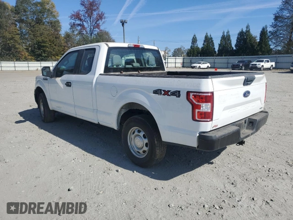 2020 Ford F-150 XL with VIN 1FTEX1EP6LFC09953, listed as a Copart auction lot 75916434 with 75,350 mi miles and Salvage Title. Bid and sale history available at carsss.com. Image 2.