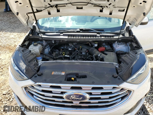 2020 Ford Edge Titanium with VIN 2FMPK3K93LBA53778, listed as a Copart auction lot 59059085 with 121,277 mi miles and Salvage title. Bid and sale history available at DreamBid. Image 12.