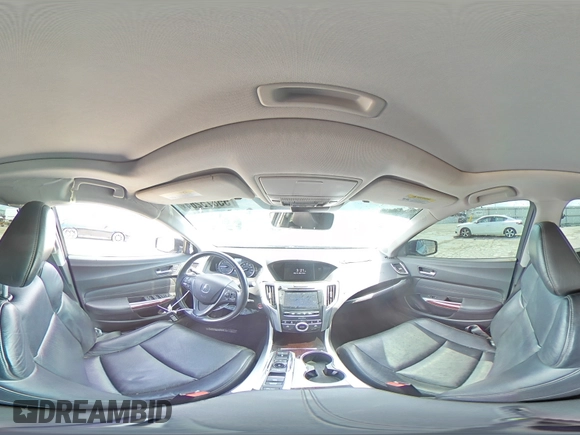 2015 Acura TLX Technology with VIN 19UUB3F55FA002721, listed as a Copart auction lot 55875264 with 90,083 mi miles and Salvage title. Bid and sale history available at DreamBid. Image 13.
