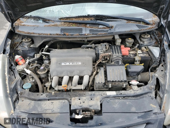 2007 Honda Fit Sport with VIN JHMGD37617S004392, listed as a Copart auction lot 44965225 with 137,896 mi miles and Salvage Title. Bid and sale history available at carsss.com. Image 11.