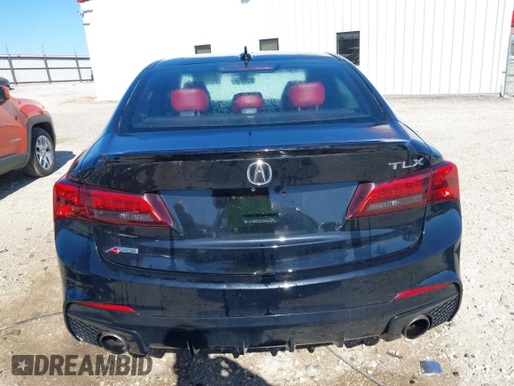 2018 Acura TLX w/A-SPEC Pkg with VIN 19UUB2F69JA011403, listed as a IAAI auction lot 41839614 with 112,160 mi miles and . Bid and sale history available at DreamBid. Image 16.
