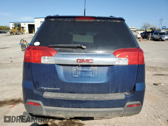 2010 GMC Terrain SLT-1 with VIN 2CTALFEW0A6377212, listed as a Copart auction lot 51121025 with 126,374 mi miles and Salvage title. Bid and sale history available at DreamBid. Image 6.