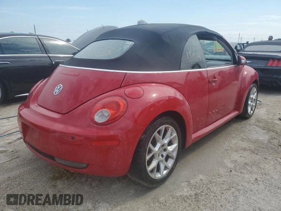 2007 Volkswagen Beetle with VIN 3VWSF31Y87M422874, listed as a Copart auction lot 75094774 with Not provided miles and Non repairable. Bid and sale history available at DreamBid. Image 3.