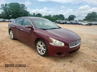2013 Nissan Maxima SV with VIN 1N4AA5APXDC844535, listed as a Copart auction lot 59516355 with 215,897 mi miles and Salvage title. Bid and sale history available at DreamBid. Image 13.
