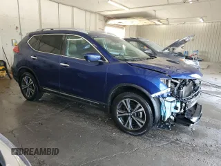 2017 Nissan Rogue SV with VIN 5N1AT2MV2HC878595, listed as a Copart auction lot 65213435 with 124,034 mi miles and Salvage title. Bid and sale history available at DreamBid. Image 4.