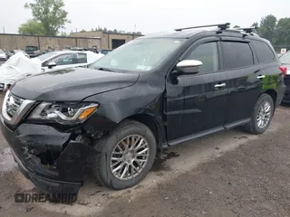 2019 Nissan Pathfinder SL with VIN 5N1DR2MM2KC585886, listed as a IAAI auction lot 42591215 with 157,085 mi miles and . Bid and sale history available at DreamBid. Image 18.
