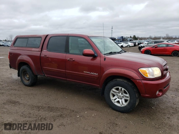 2006 Toyota Tundra Limited with VIN 5TBDT481X6S503174, listed as a Copart auction lot 53360285 with 335,458 mi miles and Clean Title. Bid and sale history available at DreamBid. Image 4.