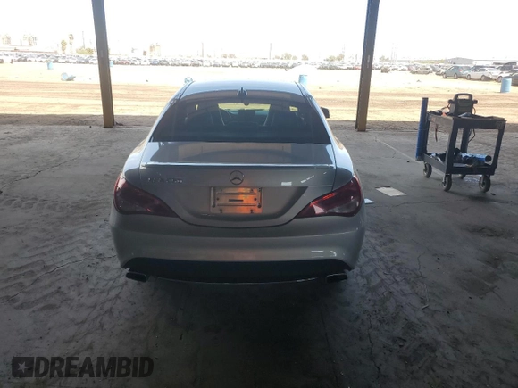 2015 Mercedes-Benz CLA 250 with VIN WDDSJ4EB2FN181305, listed as a Copart auction lot 55330535 with 115,292 mi miles and Salvage Title. Bid and sale history available at DreamBid. Image 6.