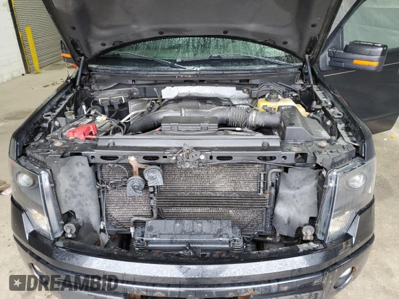 2013 Ford F-150 XL with VIN 1FTFW1ETXDFC75525, listed as a Copart auction lot 55118495 with 157,018 mi miles and Clean Title. Bid and sale history available at carsss.com. Image 11.