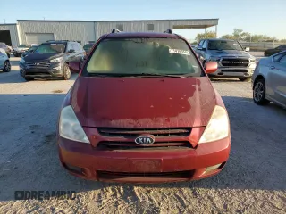2007 Kia Sedona LX with VIN KNDMB233576147340, listed as a Copart auction lot 71416554 with 159,258 mi miles and Salvage Title. Bid and sale history available at carsss.com. Image 5.