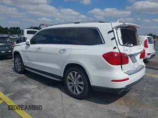 2014 Mercedes-Benz GL-Class GL 450 with VIN 4JGDF7CE0EA298157, listed as a IAAI auction lot 42094478 with 202,424 mi miles. Bid and sale history available at carsss.com. Image 3.