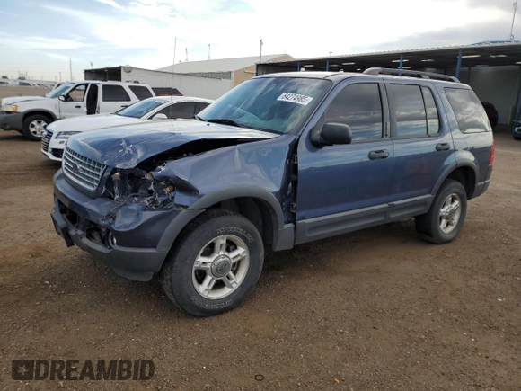 2003 Ford Explorer XLT z VIN 1FMZU73K53ZA48672, wystawiony jako Copart lot #64274985 z przebiegiem 217 704 mil mil oraz Nie do naprawy • Non repairable. Historia ofert i sprzedaży dostępna na DreamBid. Obrazek 1.