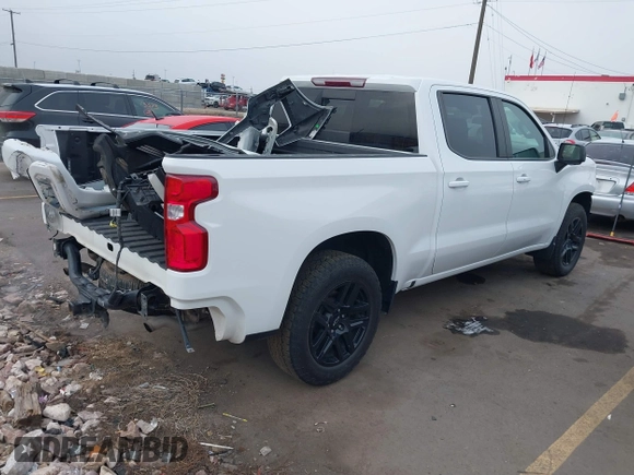 2023 Chevrolet Silverado 1500 RST with VIN 2GCUDEED6P1109897, listed as a IAAI auction lot 41536939 with 48,317 mi miles. Bid and sale history available at carsss.com. Image 4.