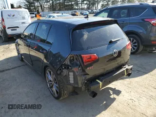 2017 Volkswagen Golf GTI S with VIN 3VW547AU9HM012268, listed as a Copart auction lot 45974655 with 84,470 mi miles and Salvage Title. Bid and sale history available at carsss.com. Image 2.