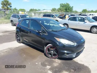 2016 Ford Fiesta ST with VIN 3FADP4GX0GM133295, listed as a IAAI auction lot 41960375 with 1 mi miles. Bid and sale history available at carsss.com. Image 1.