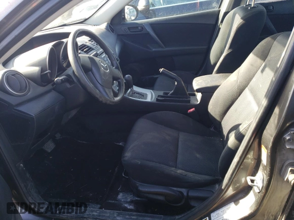 2010 Mazda 3 i SV with VIN JM1BL1SF3A1118076, listed as a Copart auction lot 49070435 with 191,938 mi miles and Salvage Title. Bid and sale history available at DreamBid. Image 7.