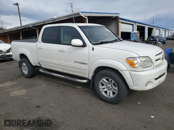 2006 Toyota Tundra Limited with VIN 5TBDT48176S502841, listed as a Copart auction lot 50334485 with 365,722 mi miles and Salvage Title. Bid and sale history available at DreamBid. Image 4.