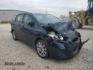 2015 Mazda 5 Touring with VIN JM1CW2CL5F0180405, listed as a Copart auction lot 45465005 with Not Provided miles and Salvage Title. Bid and sale history available at carsss.com. Image 4.