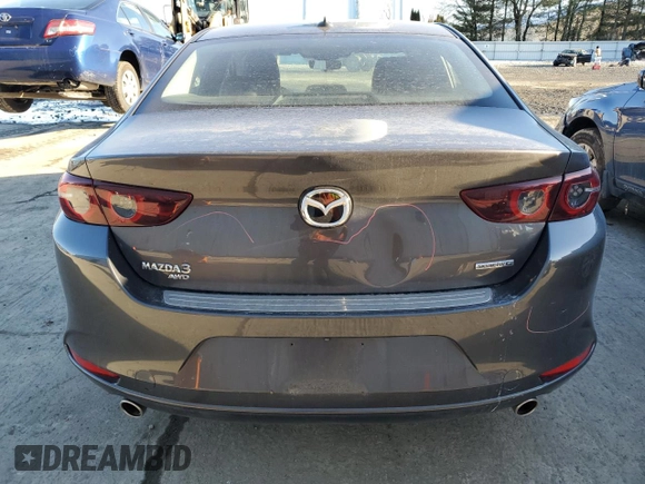 2020 Mazda 3 Premium with VIN 3MZBPBEM2LM116777, listed as a Copart auction lot 42867155 with 57,183 mi miles and Salvage Title. Bid and sale history available at DreamBid. Image 6.
