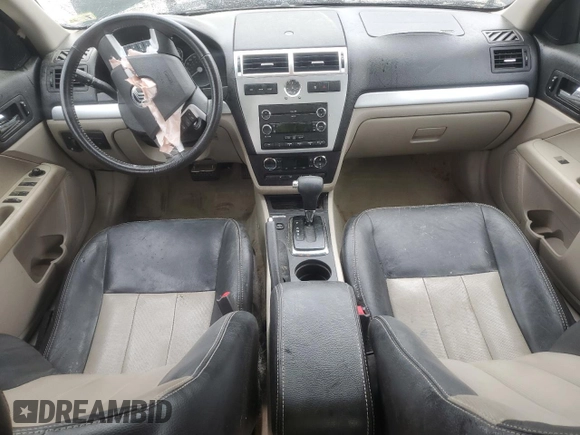 2009 Mercury Milan Premier with VIN 3MEHM081X9R624842, listed as a Copart auction lot 51873025 with Not provided miles and Salvage title. Bid and sale history available at DreamBid. Image 8.