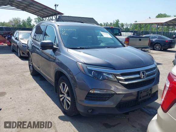2016 Honda Pilot EX-L with VIN 5FNYF6H54GB083139, listed as a IAAI auction lot 42150923 with 213,009 mi miles and . Bid and sale history available at DreamBid. Image 13.